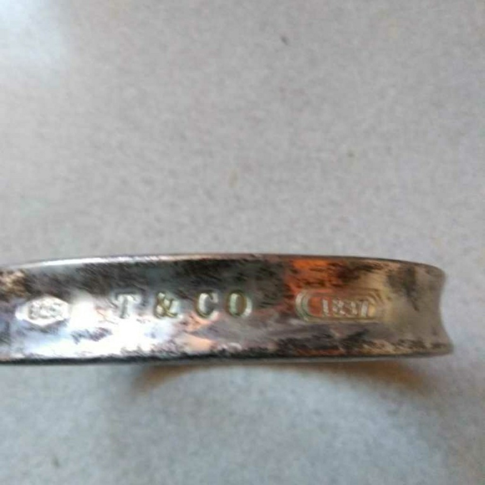 Silver Tiffany Co. Bangle Bracelet